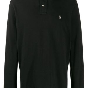 メンズ Polo Ralph Lauren ロングスリーブ ポロシャツ ブラック