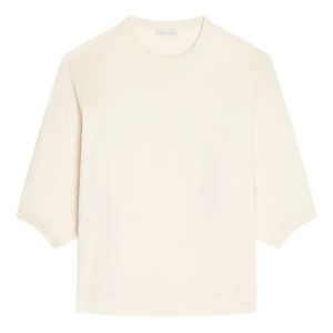 Dries Van Noten White Balloon-Sleeve Tee
