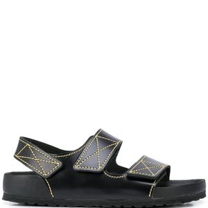 Proenza Schouler Black X Birkenstock Milano Sandals