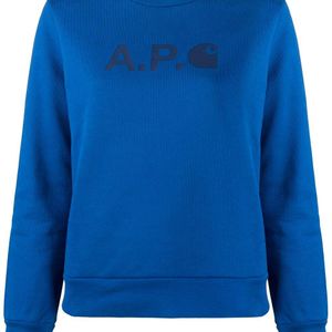 A.P.C. Interaction #5 Carhatt Wip セーター ブルー