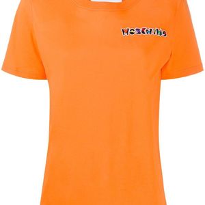 Moschino ロゴ Tシャツ オレンジ
