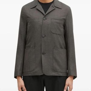 Paul Smith Grey Checked Pocket Jacket for men