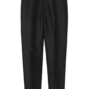Undercover Black Panelled Wool Pants for men