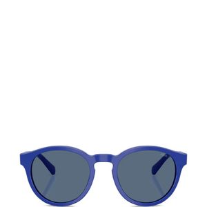 Polo Ralph Lauren Blue Round-Frame Sunglasses for men