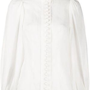 Zimmermann Weiß Klassische Bluse