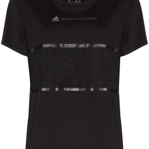 Adidas By Stella McCartney プリント Tシャツ ブラック