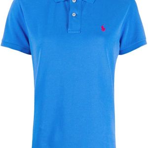 Polo Ralph Lauren ロゴ ポロシャツ ブルー