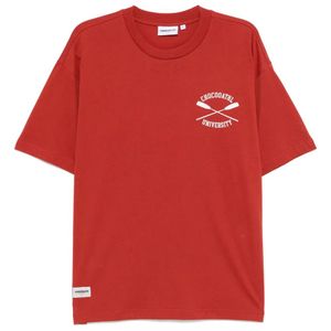 Chocoolate Red T-Shirt À Logo Imprimé for men