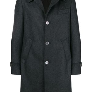 Woven smart coat Tombolini pour homme en coloris Gris