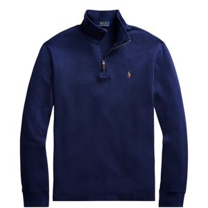 Polo Ralph Lauren Blue Zip-Up Sweater for men