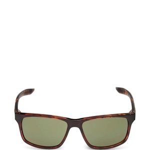Nike Green Tortoiseshell Rectangle-Frame Sunglasses for men
