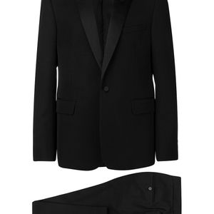 メンズ Saint Laurent サンローラン タキシードスーツ ブラック