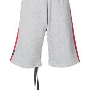 Shorts sportivi con dettagli a contrasto di Unravel Project in Grigio da Uomo