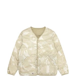 Aape By A Bathing Ape Natural Moonface Reversible Down Jacket for men