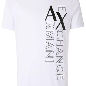 メンズ Armani Exchange ロゴ Tシャツ ホワイト