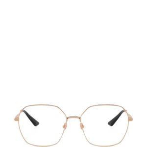Versace White Geometric-Frame Glasses