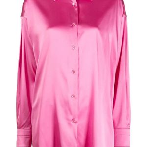 Tom Ford Pink Pointed-Collar Button-Up Shirt