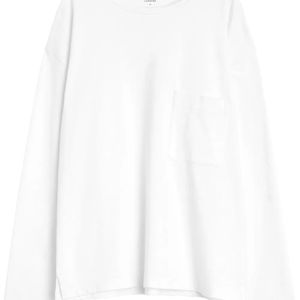 Lemaire White Long Sleeve T-Shirts for men