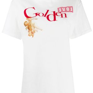 Golden Goose Deluxe Brand グラフィック Tシャツ ホワイト