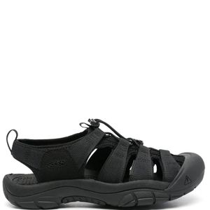 Keen Black Newport H2 Cut-Out Sneakers for men