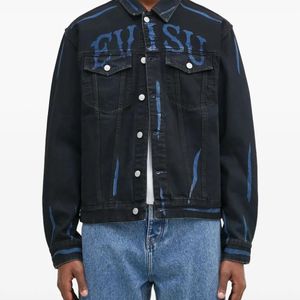Chaqueta Con Botones Evisu de hombre de color Azul