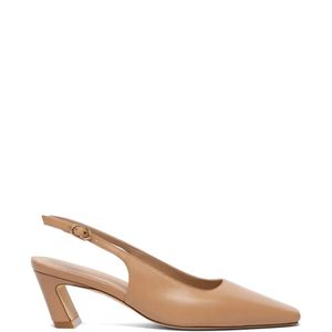 Stuart Weitzman Natural Stassi Slingback