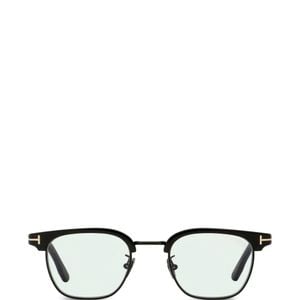 Tom Ford Black Square-Frame Browline Sunglasses for men