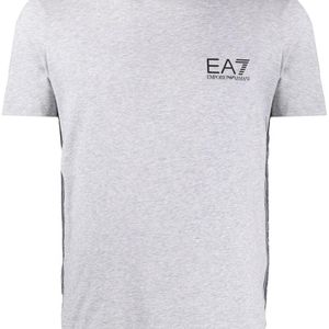 メンズ EA7 ロゴ Tシャツ グレー