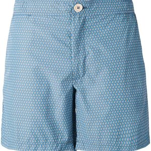 Shorts de baño con estampado micro Fashion Clinic de hombre de color Azul