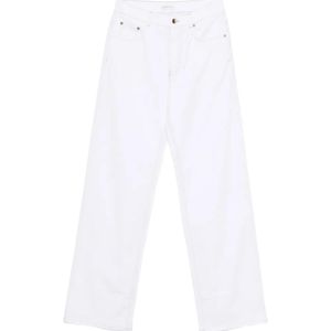 Fabiana Filippi White Topstitch Jeans