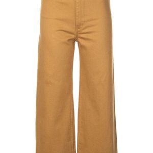 Pantalones rectos estilo capri Apiece Apart de color Naranja