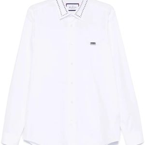 Philipp Plein White Sugar Daddy Shirt for men