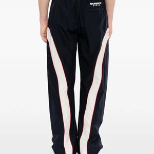 SUMMER GAMES Black Panelled Trousers for men