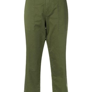 Pantalones estilo capri Closed de color Verde