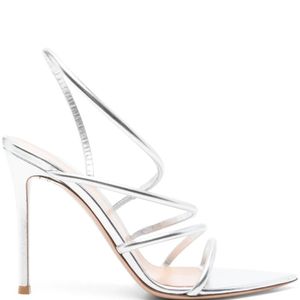 Gianvito Rossi White Ettie 105Mm Sandals