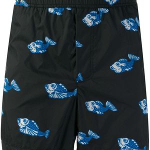 Valentino Zwemshorts Met Print in het Blauw voor heren