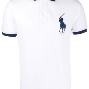 メンズ Polo Ralph Lauren コントラスト ポロシャツ ホワイト