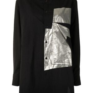 Y's Yohji Yamamoto パッチシャツ ブラック