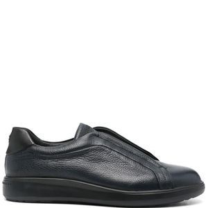 Fratelli Rossetti Black Leather Sneakers for men