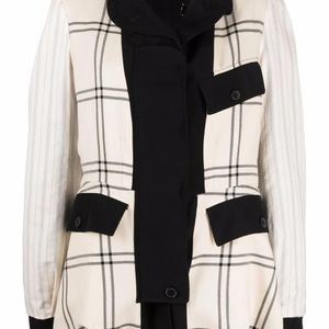 Maison Margiela Check-Pattern Inside-Out Jacket