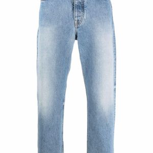 Jeans dritti crop di Harmony in Blu da Uomo