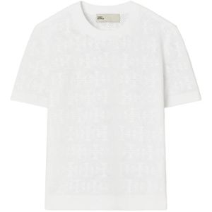 Tory Burch White Monogram T-Shirt
