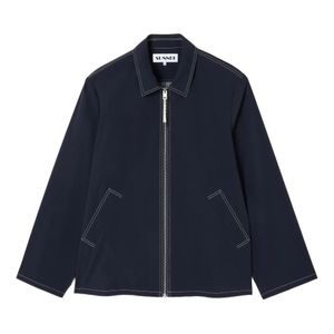 Sunnei Blue Contrast Stitching Simo Jacket