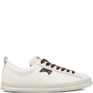 Camper White Runner Leather Lace-Up Sneakers for men