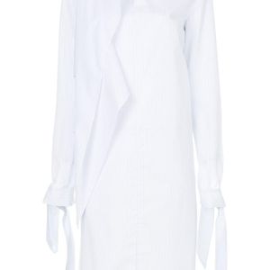 CALVIN KLEIN 205W39NYC Weiß Kleid mit Schleifen