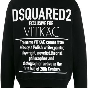DSquared² Exklusiv für Vitkac Sweatshirt in Schwarz für Herren