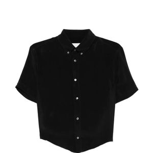 Maison Margiela Black Frayed Shirt