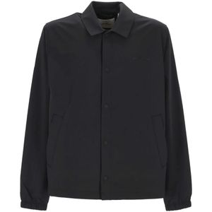 Les Deux Black Buttoned Jacket for men