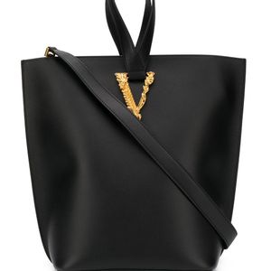 Versace Virtus ハンドバッグ ブラック