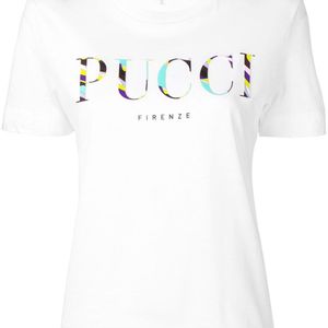 Emilio Pucci ロゴ Tシャツ ホワイト